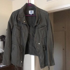 Army green jacket